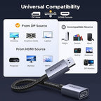 UGREEN 4K DisplayPort to HDMI Adapter, Unidirectional DP 1.2 PC to HDMI 1.4 - Image 9
