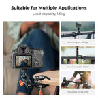 K&F CONCEPT Double Super Clamp Camera Mount - Image 2