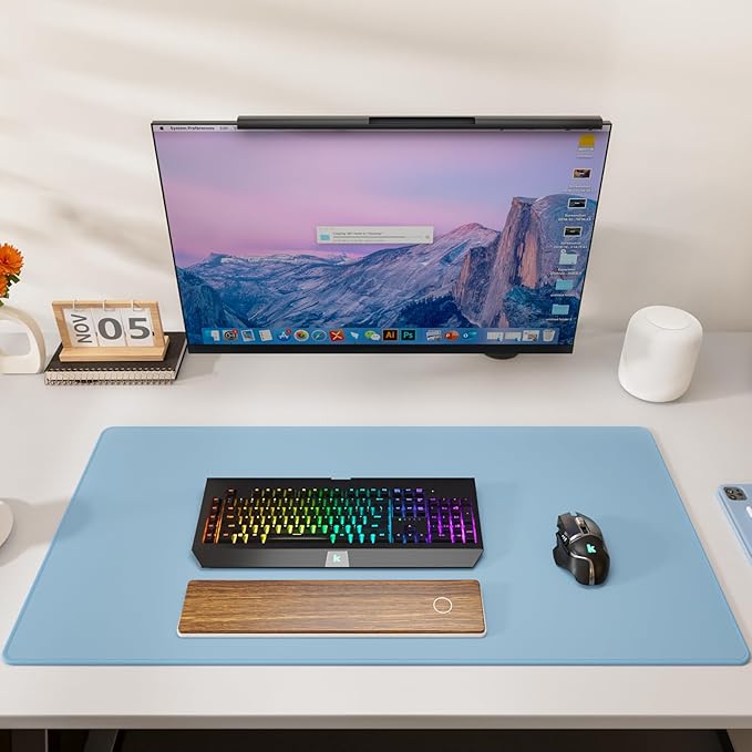 KTRIO Large Gaming Mouse Pad Desk Mat, Superior Micro-Weave Cloth, Non-Slip - Image 6