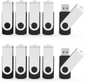 Aiibe 32GB USB Flash Drives Thumb Drive 10 Pack Bulk 32 GB Flash Drive USB 2.0 by Aiibe