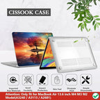 CISSOOK Compatible with MacBook Air 13.6 inch Case 2025 2024 2023 2022 Release - Image 6
