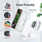 Wireless Charger, Tribone 3 in 1 Foldable Fast Charger - Image 2