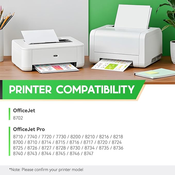 952XL Ink Cartridges Combo 4-Pack High Yield Replacement - Image 2