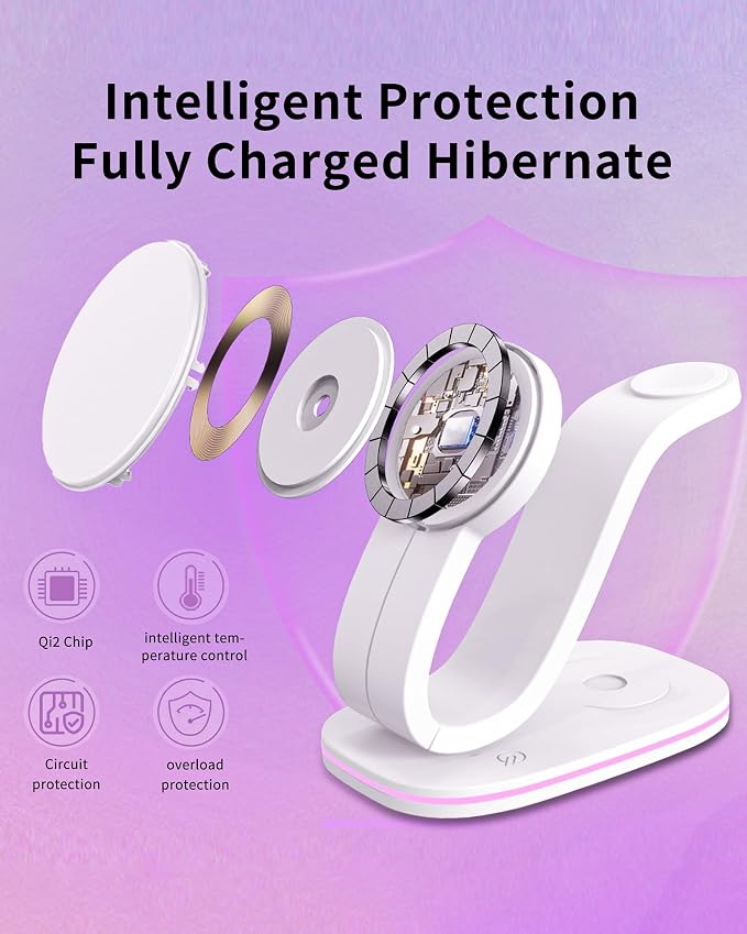 3 in 1 Wireless Charging Station - Image 7