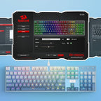 Redragon K556 SE RGB LED Backlit Wired Mechanical Gaming Keyboard, Aluminum Base - Image 8