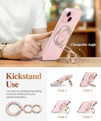 GVIEWIN Magnetic Phone Ring Holder, Compatible - Image 4