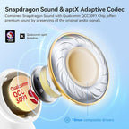 EarFun Air Pro 4 Adaptive Hybrid Noise Canceling Wireless Earbuds, Qualcomm - Image 3