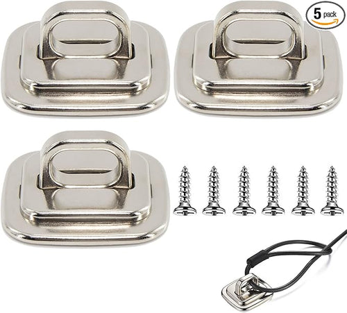 3 Pack Anti Theft Self Adhesive Security Plate by Zolunu