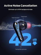 Monster Clarity 8.0 Hybrid Active Noise Cancelling Wireless Earbuds, 42dB - Image 2