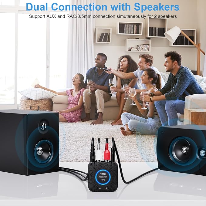 1Mii 2.4GHz Wireless Audio Transmitter Receiver Set - Image 8