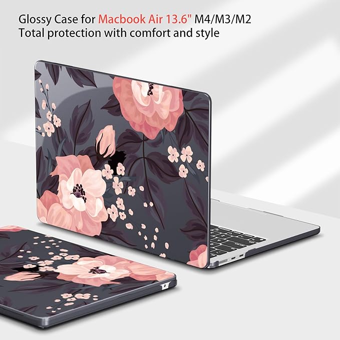 Teryeefi Compatible with M4 MacBook Air 13 inch Case 2025 2024 2023 2022 M3 M2 - Image 4