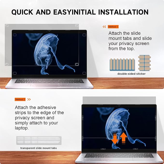 Laptop Privacy Screen 13.3 Inch 16:10 Aspect Ratio - Image 7