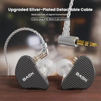 BASN Mix-PD in Ear Monitor, 1Planar Driver + 1Dynamic Driver HiFi IEM Earphones - Image 4