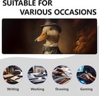 Duck Large Mouse Pad, Gaming Mouse Pad, Keyboard Mat, Non-Slip Rubber Base - Image 2