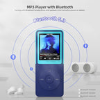 MP3 Player with Bluetooth, Portable Music Player, HiFi Sound, SD Card Slot – - Image 6