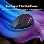 Redragon S107KS Wireless Gaming Keyboard and Mouse, RGB Backlit, 3 Mode - Image 6