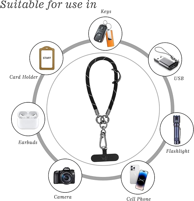 Cell Phone Wrist Strap Phone Lanyard Wrist Phone Wristlet Lanyard Hand Wristlet - Image 6