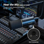 TONOR Dynamic Microphone, XLR/USB Microphone - Image 5