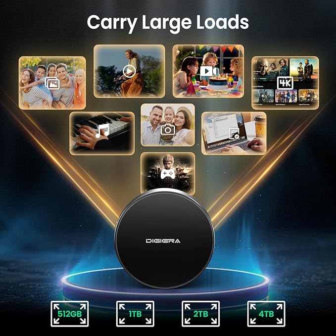 1TB Magnetic Portable SSD, External Solid State Drives - Image 6