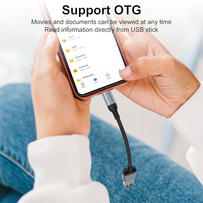 USB C to USB Adapter Type C OTG Cable - Image 5