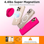 Magnetic Phone Ring Grip Holder, Silicone Finger Loop Grip, Compatible - Image 6