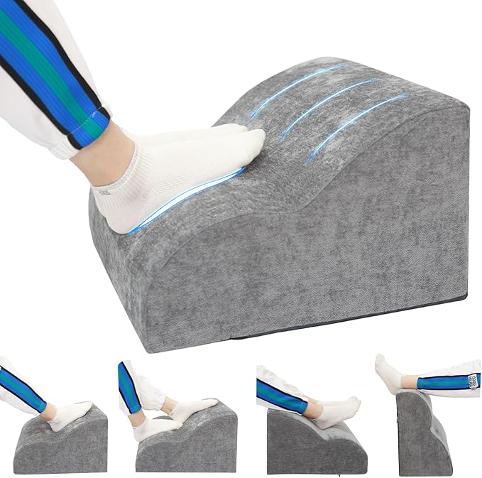 Foot Rest for Under Desk at Work.Multifunctional 3-Tier Foot Stool, by Unknown
