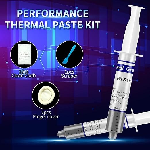 HY510-50g Thermal Conductivity: >1.93W/m-k CPU Thermal heatsink Paste Silicone - Image 2