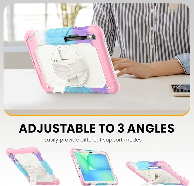 Timecity Case for Samsung Galaxy Tab S10 FE/ S9 FE 5G 10.9 Inch/ S9 11 Inch - Image 4