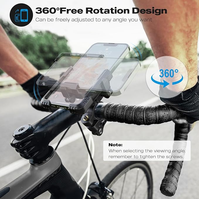 New Upgraded Bike Phone Mount Holder Two Connectors Quickly Lock and Release - Image 6