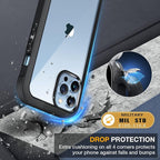 Miracase Glass Case for iPhone 13 Pro Max 6.7 inch, Upgrade Full-Body Clear - Image 5