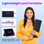 Portable Monitor 4K 15.6 inch UHD 3840X2160 100% sRGB USB-C HDMI IPS HDR - Image 7