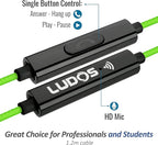 LUDOS Clamor Wired Earbuds in-Ear Headphones, 5 Years Warranty, Earphones - Image 6