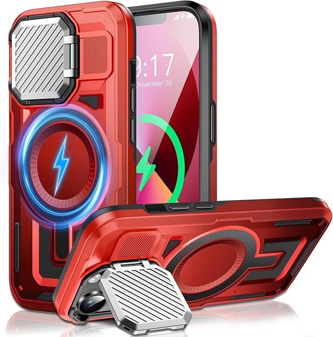 Camera Stand Case for iPhone 14 Plus, 2024 Version Military Grade Protective by Unknown
