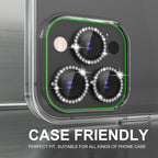 Choiche [3+1 for iPhone 14 Pro/iPhone 14 Pro Max Camera Lens Protector Bling - Image 4