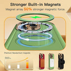 COOLQO for iPhone 15 Pro Max Case 6.7'' Upgraded 360° Spin Magnetic Stand - Image 4