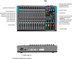 Depusheng PA12 Professional Audio Mixer Sound Board Console Desk System - Image 8