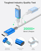2 Pack Lightning to USB C Adapter, Lightning Female to USB C Male Cable Adapter - Image 8