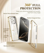 BERFY Magnetic for iPhone 16 Pro Max Case, Compatible - Image 3