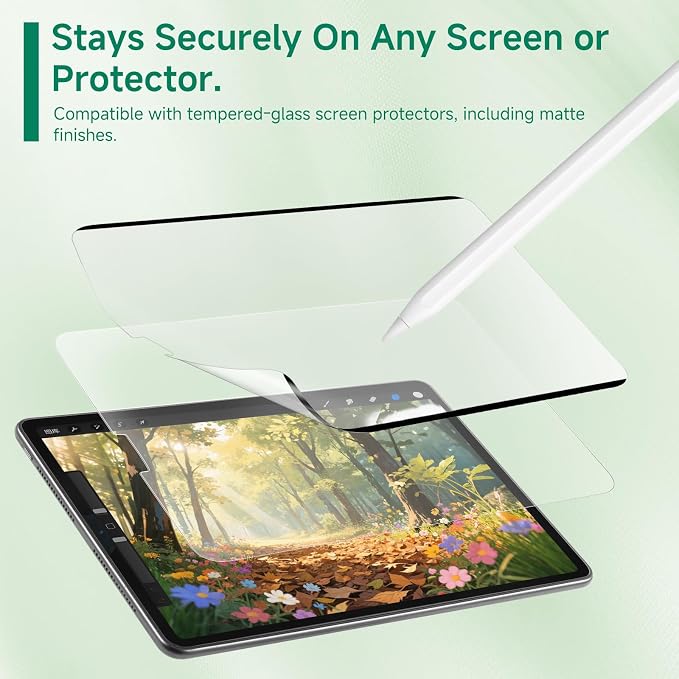 Nano-Suction Paper Feel Screen Protector - Image 6