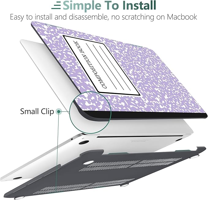 MEEgoodo Case for MacBook Pro 13 inch Case - Image 4