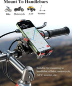 BRCOVAN Aluminum Alloy Motorcycle Phone Mount - Image 7