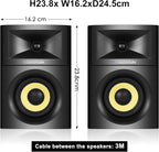 SW205 4" Bookshelf Speakers | Immersive HiFi Audio - Image 2