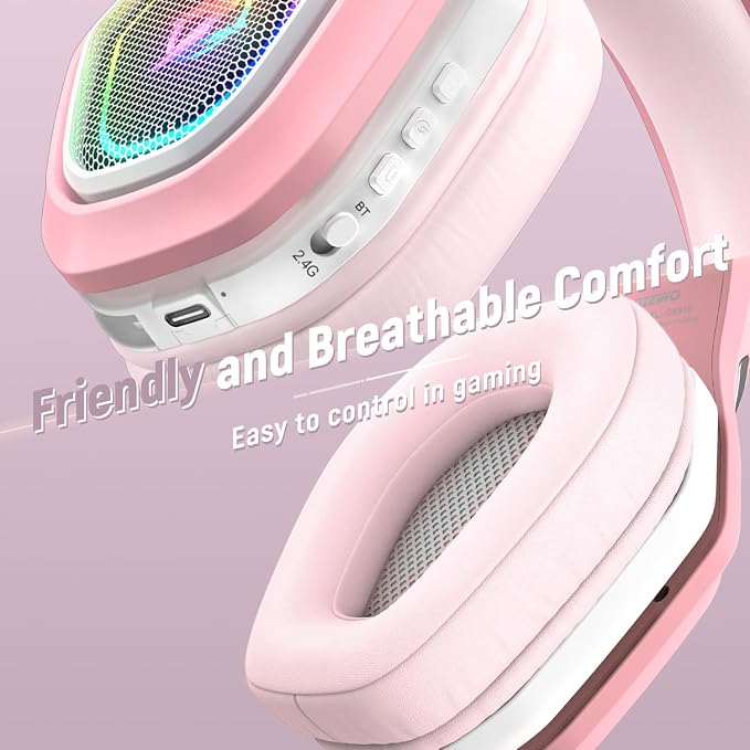 2.4GHz Gaming Headset Wireless - Image 4