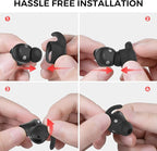 AhaStyle 3 Pairs Beats Studio Buds Ear Hooks Anti-Slip Ear Covers Silicone - Image 4