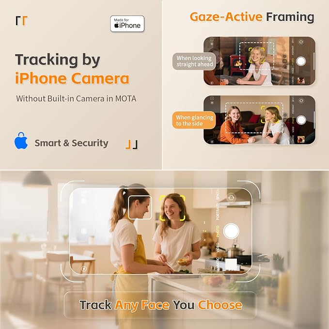 MOTA Gimbal Stabilizer Only for iPhone, iPhone Stand for Video Recording - Image 5
