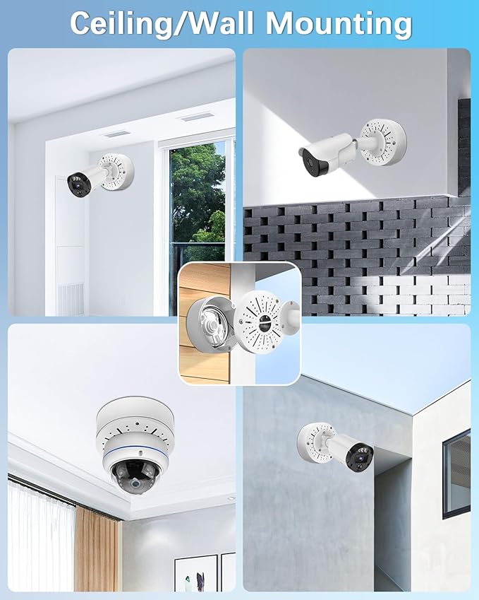 WEILAILIFE 【Compatible Almost All Cameras Type】 Security Camera Junction Box - Image 8