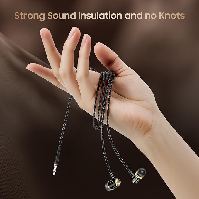 Rayleigh Wired Earbuds 5 Pack, Earbuds Headphones - Image 5