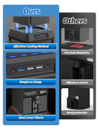 Cooling Fan for Xbox Series X Mviioe Xbox Series X Cooling Stand - Image 4