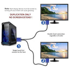 PASOW VGA Splitter Cable 1 Male to 2 Male Dual Monitor Y Adapter 1080P Full HD - Image 2
