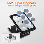 OHLPRO Magnetic Tablet Wall Mount Holder, 360° Rotatable Drilling Base iPad - Image 4